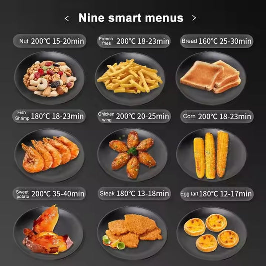 Airfryer – 8.5L | High Power, Rapid Heat