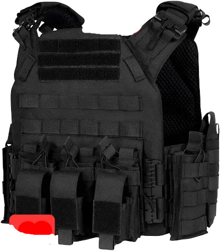 Tactical Plate Carrier Vest – Heavy-Duty