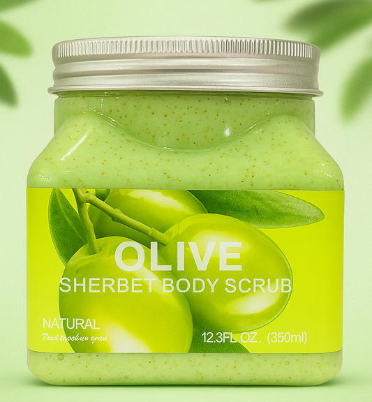 Olive Sherbet Body Scrub – 350ml
