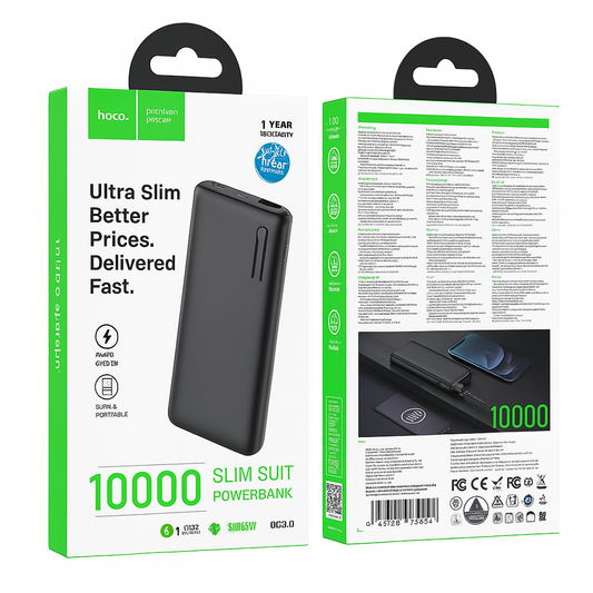 J158A Runner power bank (10000mAh) black