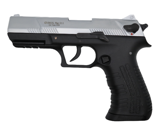 Blank Pistol Ekol Nig 211 White 9mm
