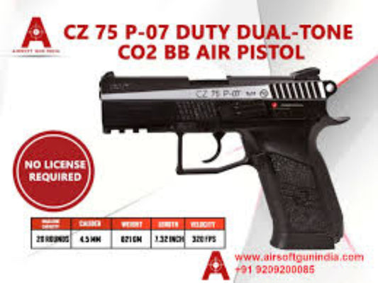 CZ 75 P-07 DUTY 4.5mm CO₂